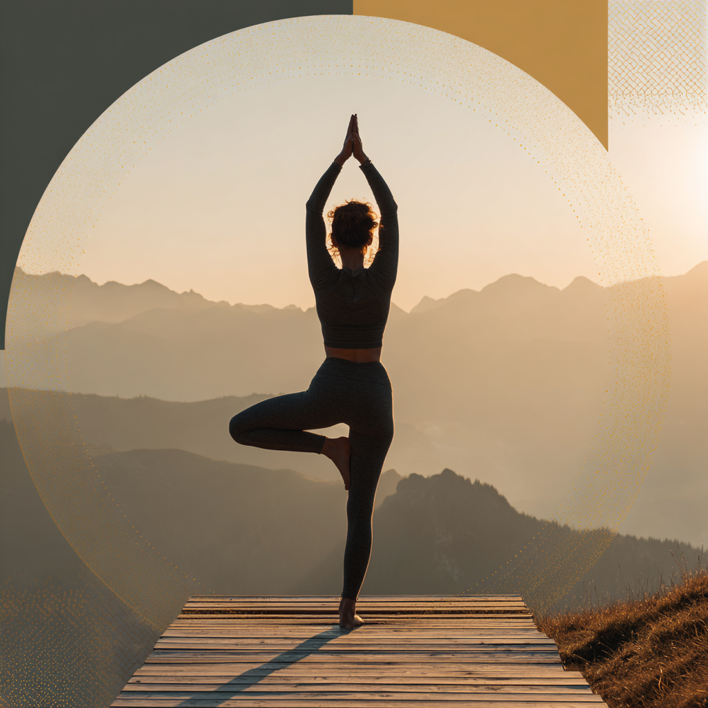 Йога медитация в природата